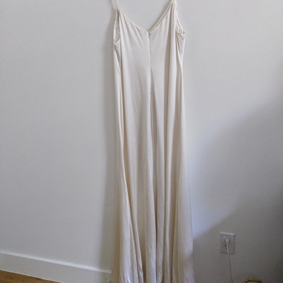 Reformation Cabot Ivory Maxi Wedding Gown M - Picture 8 of 11
